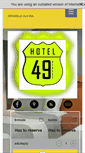 Mobile Screenshot of hotel49.com